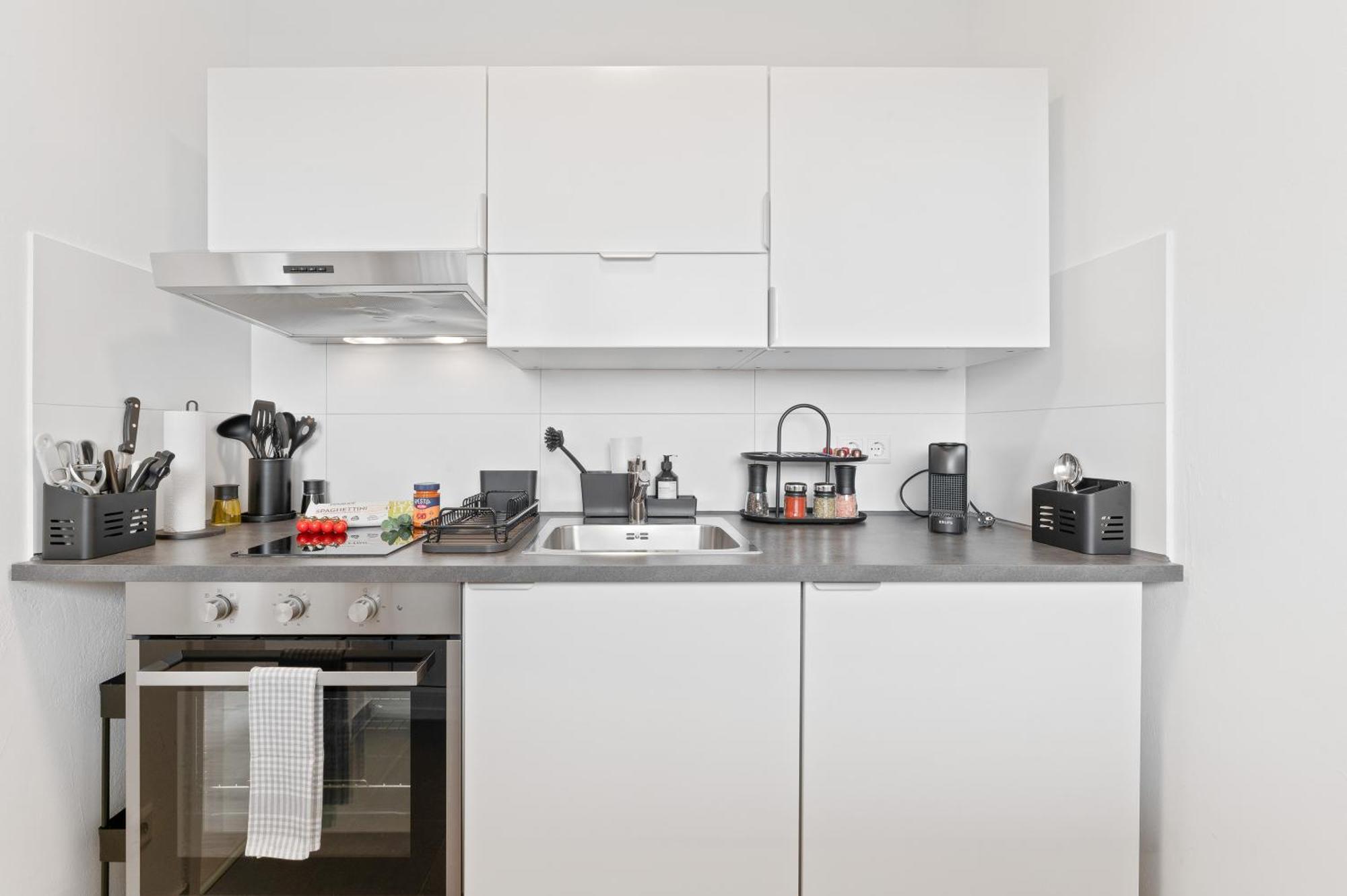 Wohlfuehl-Apartment I Zentral I Balkon I Kueche 펠바흐 외부 사진