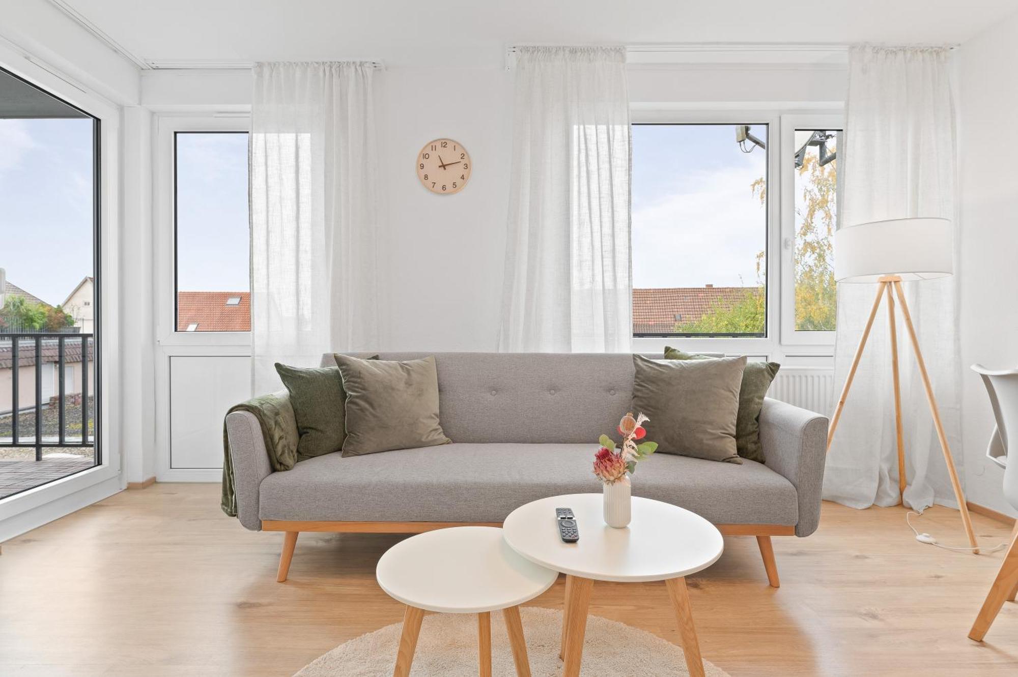 Wohlfuehl-Apartment I Zentral I Balkon I Kueche 펠바흐 외부 사진