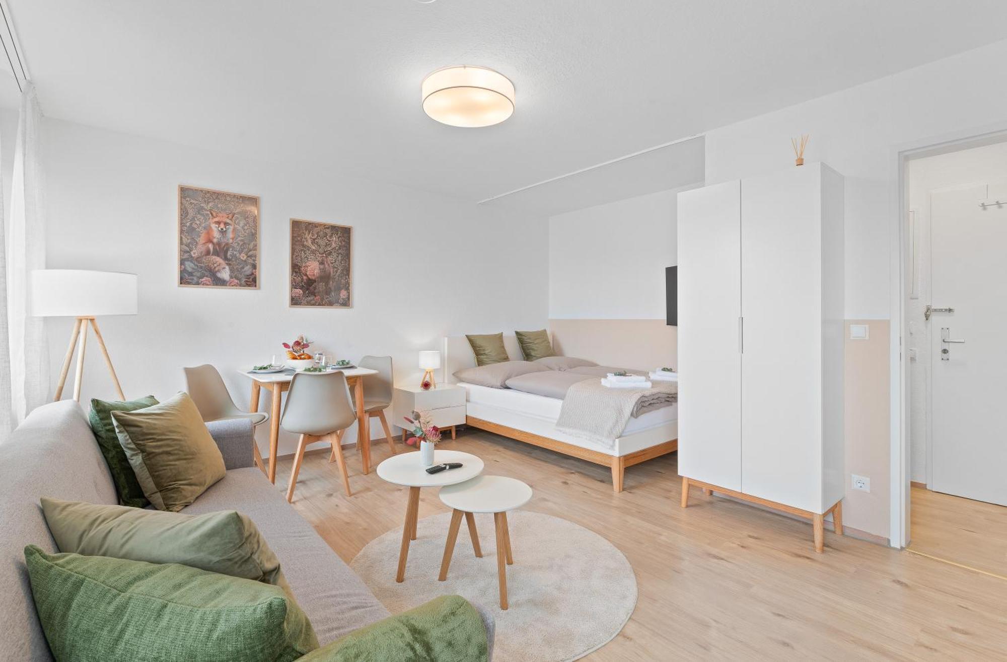Wohlfuehl-Apartment I Zentral I Balkon I Kueche 펠바흐 외부 사진